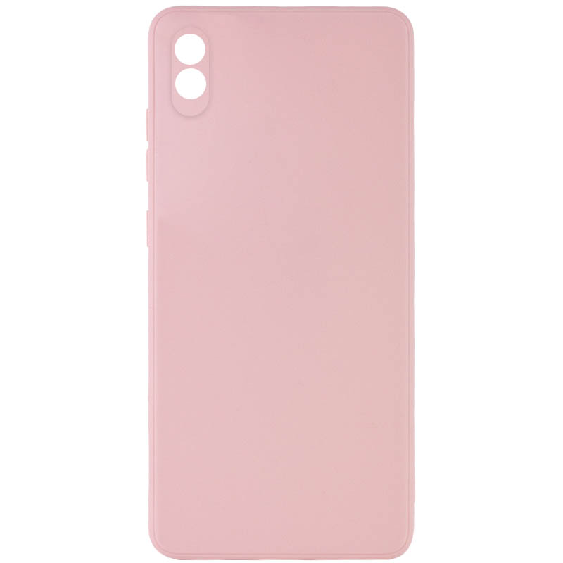 Силиконовый чехол Candy Full Camera для Xiaomi Redmi 9A (Розовый / Pink Sand)