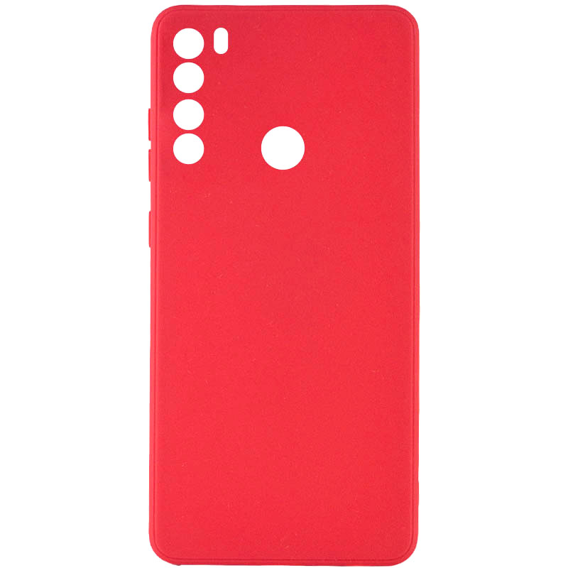 Силиконовый чехол Candy Full Camera для Xiaomi Redmi Note 8 (Красный / Red)