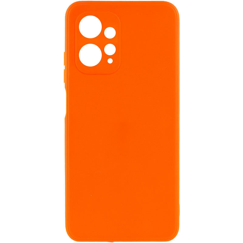 Силиконовый чехол Candy Full Camera для Xiaomi Redmi Note 12 4G (Оранжевый / Orange)