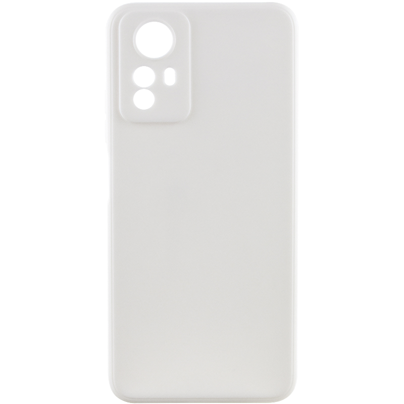 Силиконовый чехол Candy Full Camera для Xiaomi Redmi Note 12S (Белый / White)