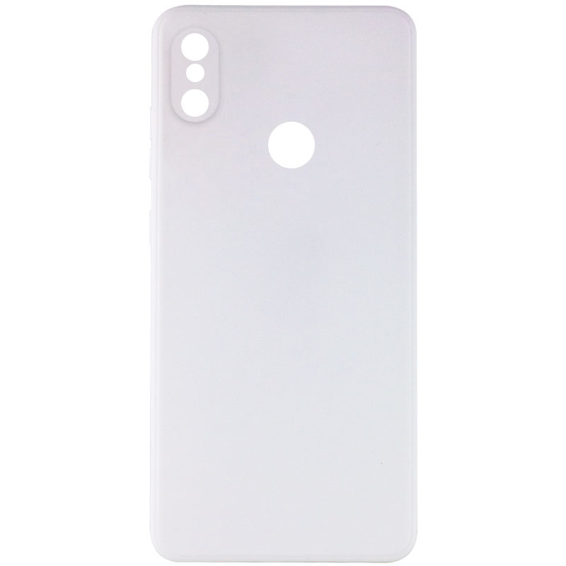 Силиконовый чехол Candy Full Camera для Xiaomi Redmi Note 5 Pro / Note 5 (AI Dual Camera) (Белый / White)