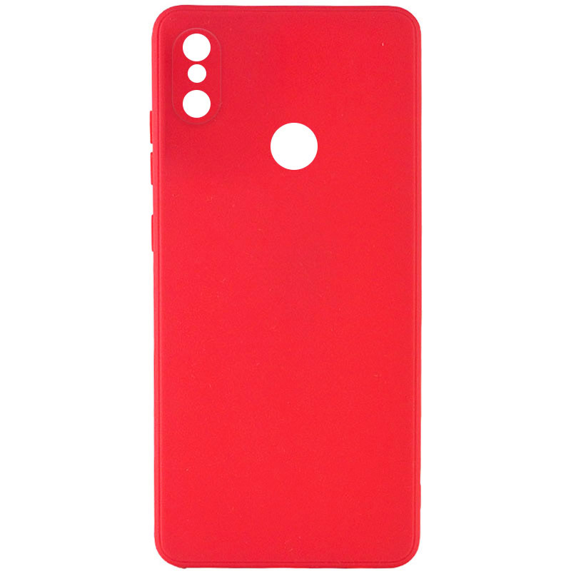 Силиконовый чехол Candy Full Camera для Xiaomi Redmi Note 5 Pro / Note 5 (AI Dual Camera) (Красный / Red)