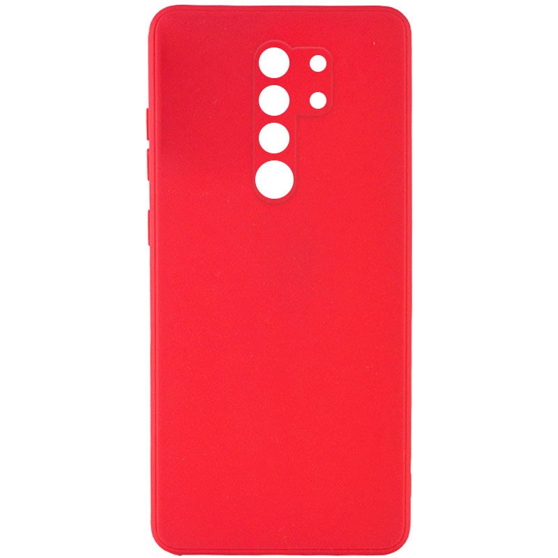 Силиконовый чехол Candy Full Camera для Xiaomi Redmi Note 8 Pro (Красный / Red)