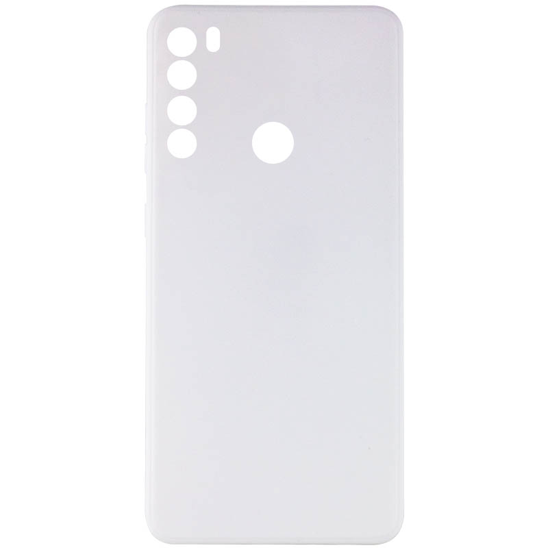 Силиконовый чехол Candy Full Camera для Xiaomi Redmi Note 8T (Белый / White)