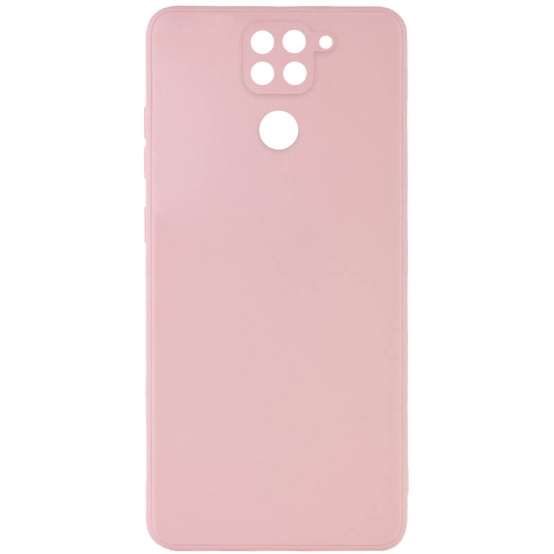 Силиконовый чехол Candy Full Camera для Xiaomi Redmi 10X (Розовый / Pink Sand)