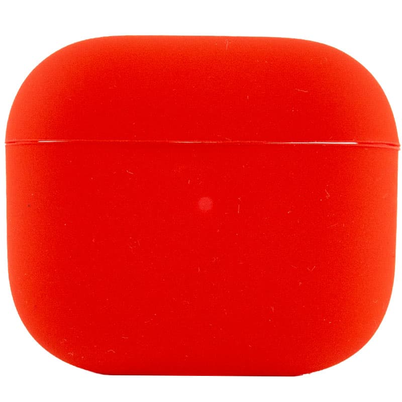 Силіконовий футляр для навушників AirPods 3 (Червоний / Red)