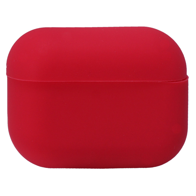 Силиконовый футляр для наушников AirPods Pro (Красный / Crimson)