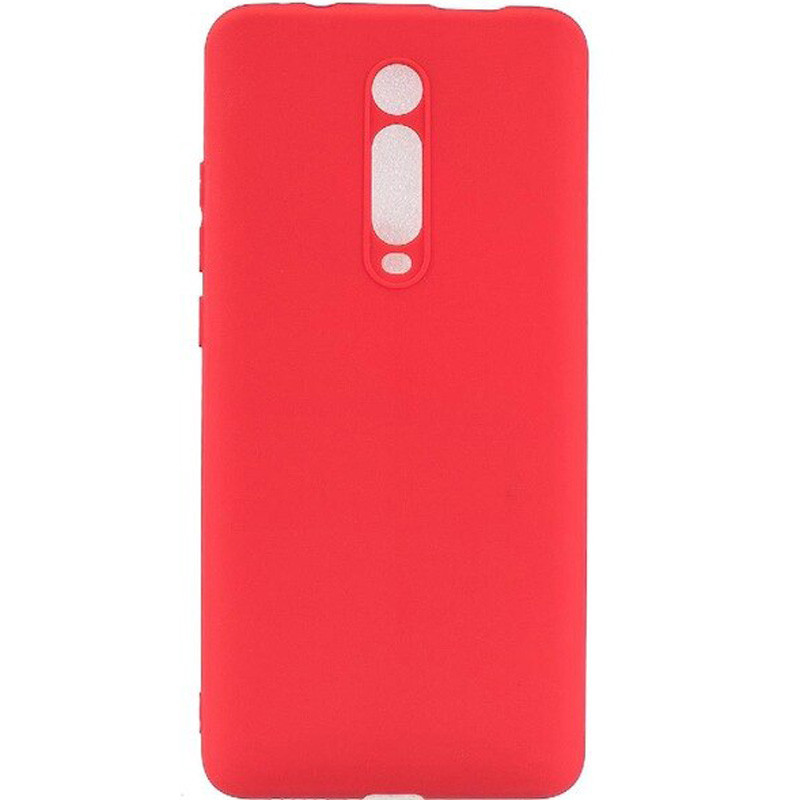 Силиконовый чехол Candy для Xiaomi Redmi K20 Pro (Красный)