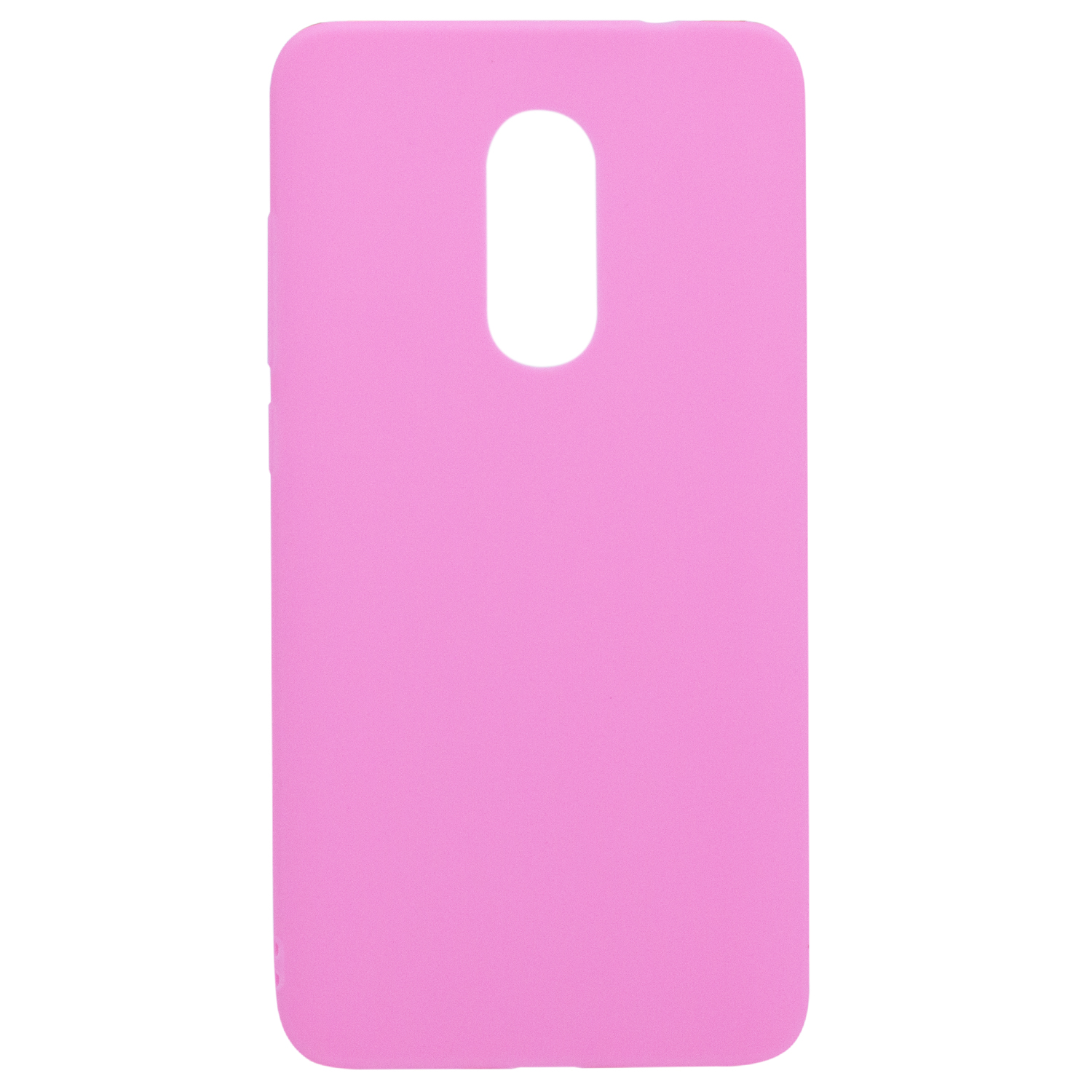 Силиконовый чехол Candy для Xiaomi Redmi Note 4X / Note 4 (SD) (Розовый)