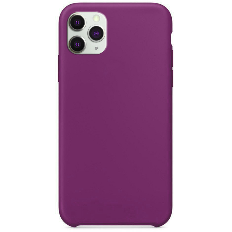 Чехол Silicone Case without Logo (AA) для Apple iPhone 11 Pro (5.8") (Фиолетовый / Purple)