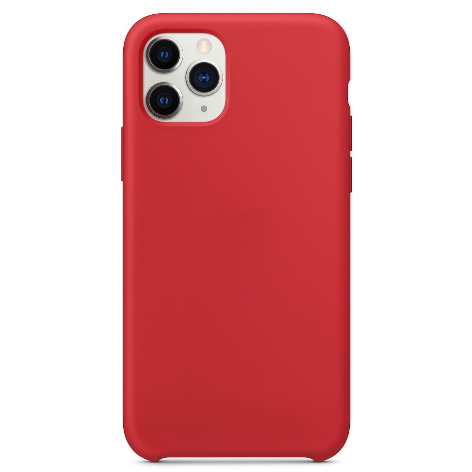 Чохол Silicone Case without Logo (AA) для Apple iPhone 11 Pro (5.8") (Червоний / Red)
