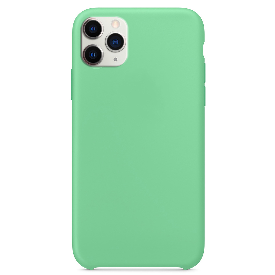Чохол Silicone Case without Logo (AA) для Apple iPhone 11 Pro (5.8") (Зелений / Spearmint)