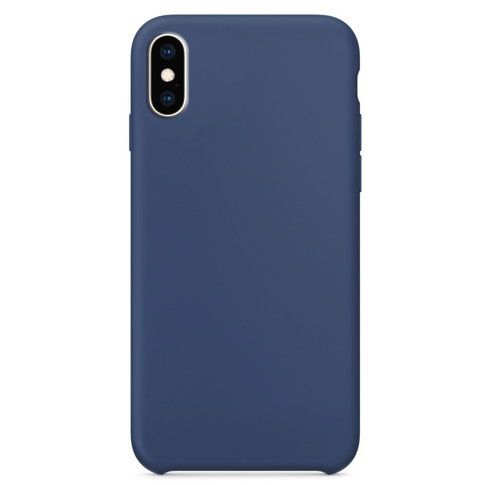 Чохол Silicone Case without Logo (AA) для Apple iPhone XS Max (6.5") (Синій / Blue Cobalt)