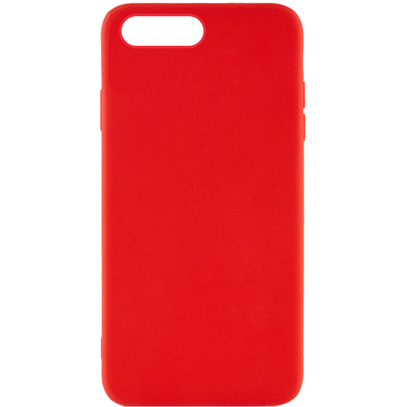 Силіконовий чохол Candy для Apple iPhone 8 plus (5.5'') (Червоний)