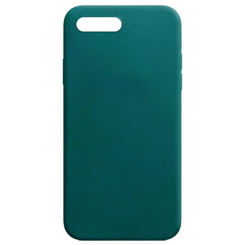 Силиконовый чехол Candy для Apple iPhone 8 plus (5.5'') (Зеленый / Forest green)
