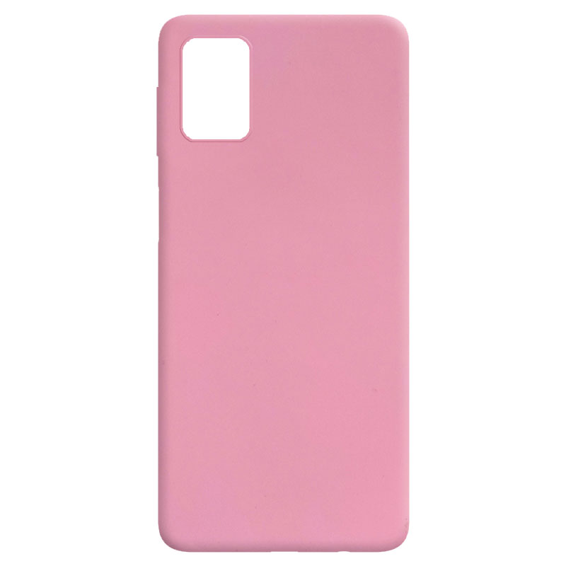 Силиконовый чехол Candy для Samsung Galaxy M31s (Розовый)
