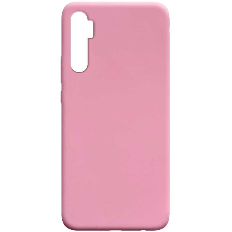 Силиконовый чехол Candy для Xiaomi Mi Note 10 Lite (Розовый)
