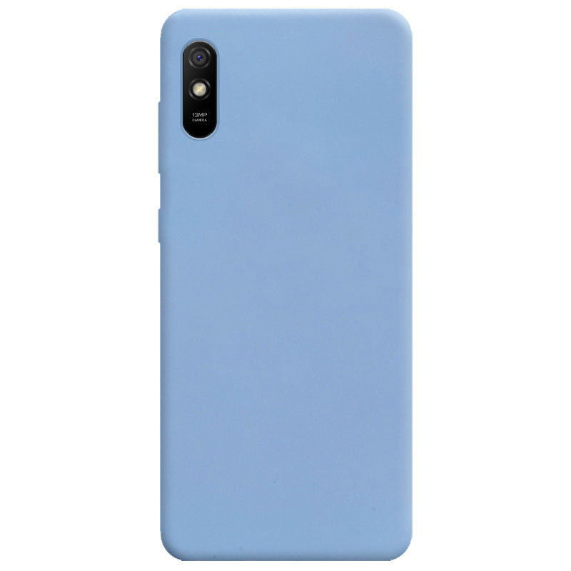 Силіконовий чохол Candy для Xiaomi Redmi 9A (Блакитний / Lilac Blue)