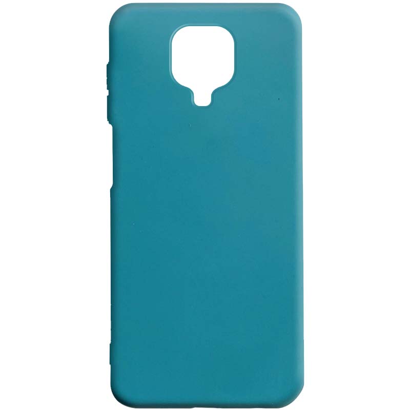 Силіконовий чохол Candy для Xiaomi Redmi Note 9 Pro Max (Синій / Powder Blue)