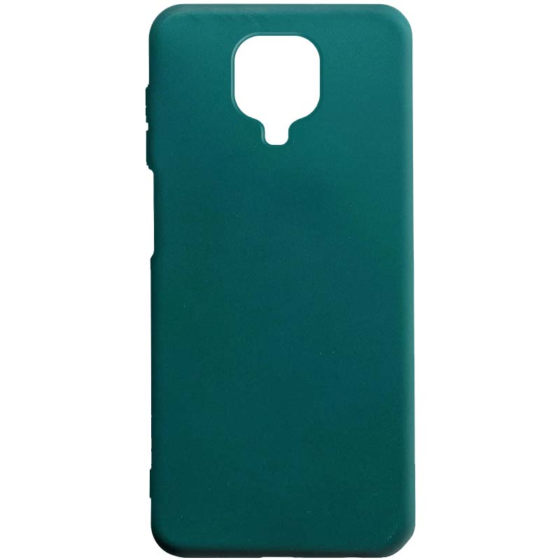 Силиконовый чехол Candy для Xiaomi Redmi Note 9s (Зеленый / Forest green)