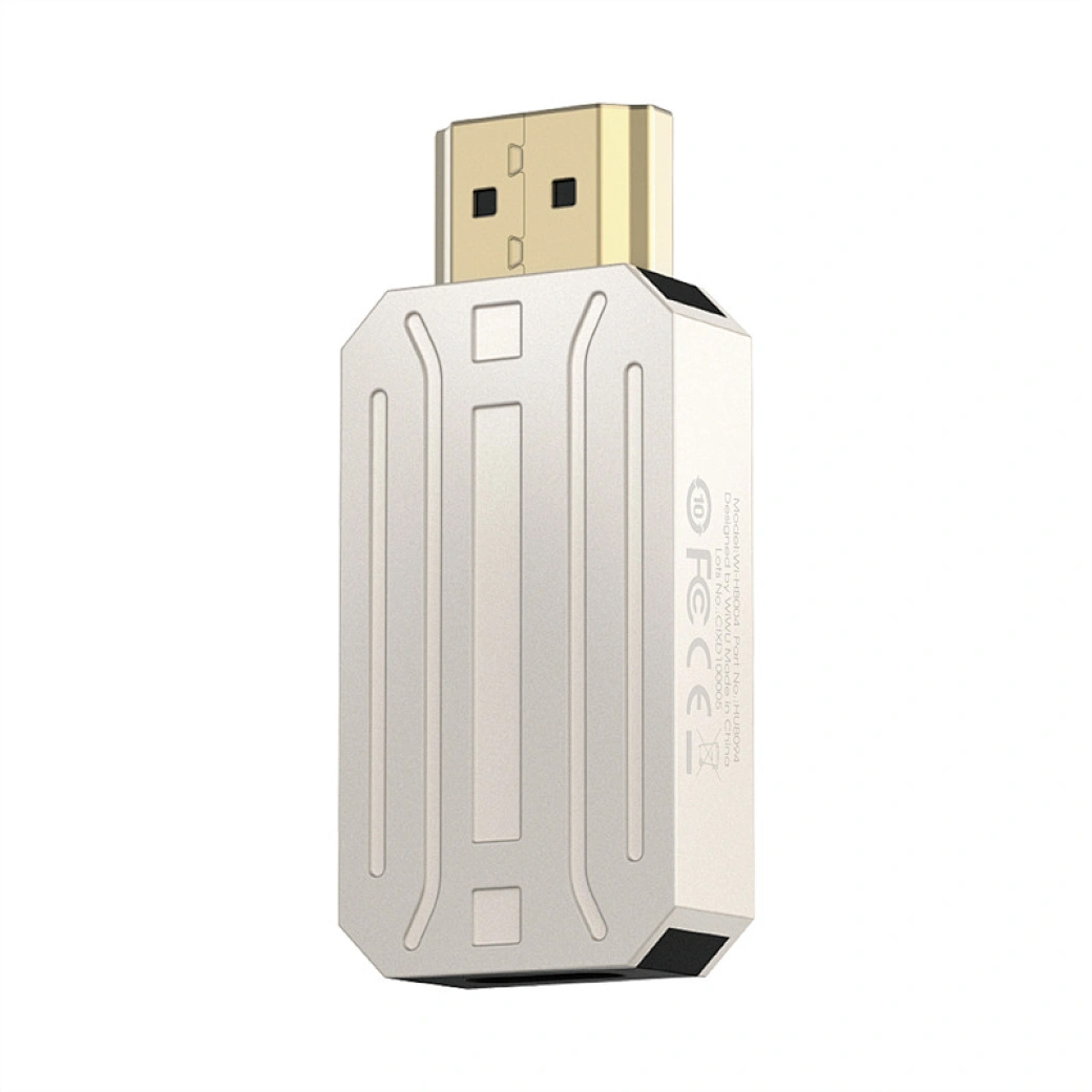 Переходник WIWU Wi-HB004 Infinite USB-C to HDMI (Silver)