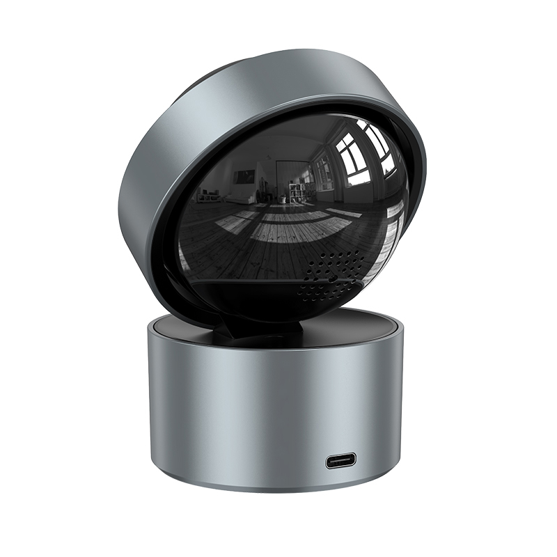 Камера відеоспостереження Hoco D5 Indoor PTZ HD (Silvery gray)