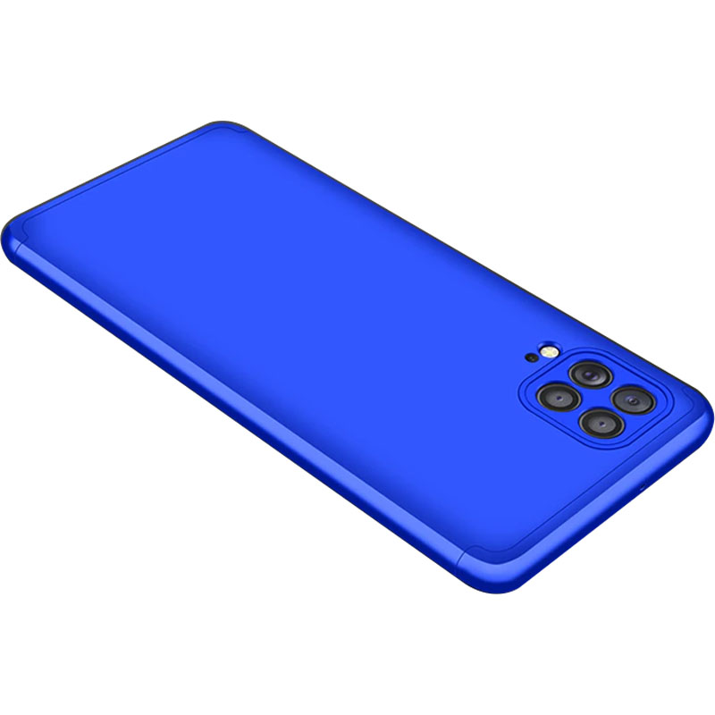 Пластиковая накладка GKK LikGus 360 градусов (opp) для Samsung Galaxy M62 (Синий)