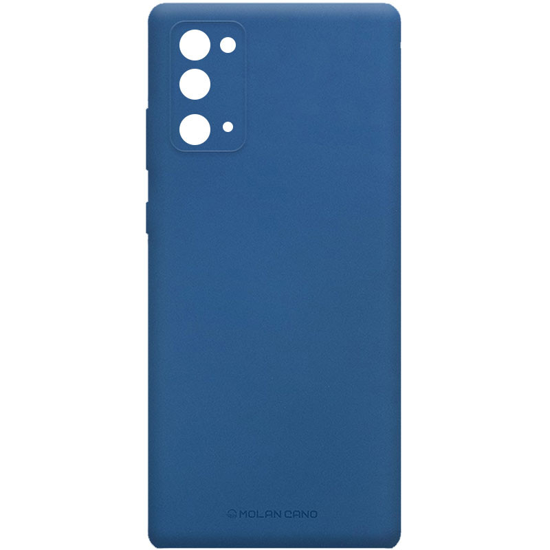 TPU чехол Molan Cano Smooth для Samsung Galaxy Note 20 (Синий)