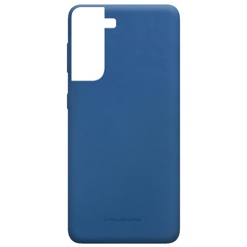 TPU чехол Molan Cano Smooth для Samsung Galaxy S21 (Синий)