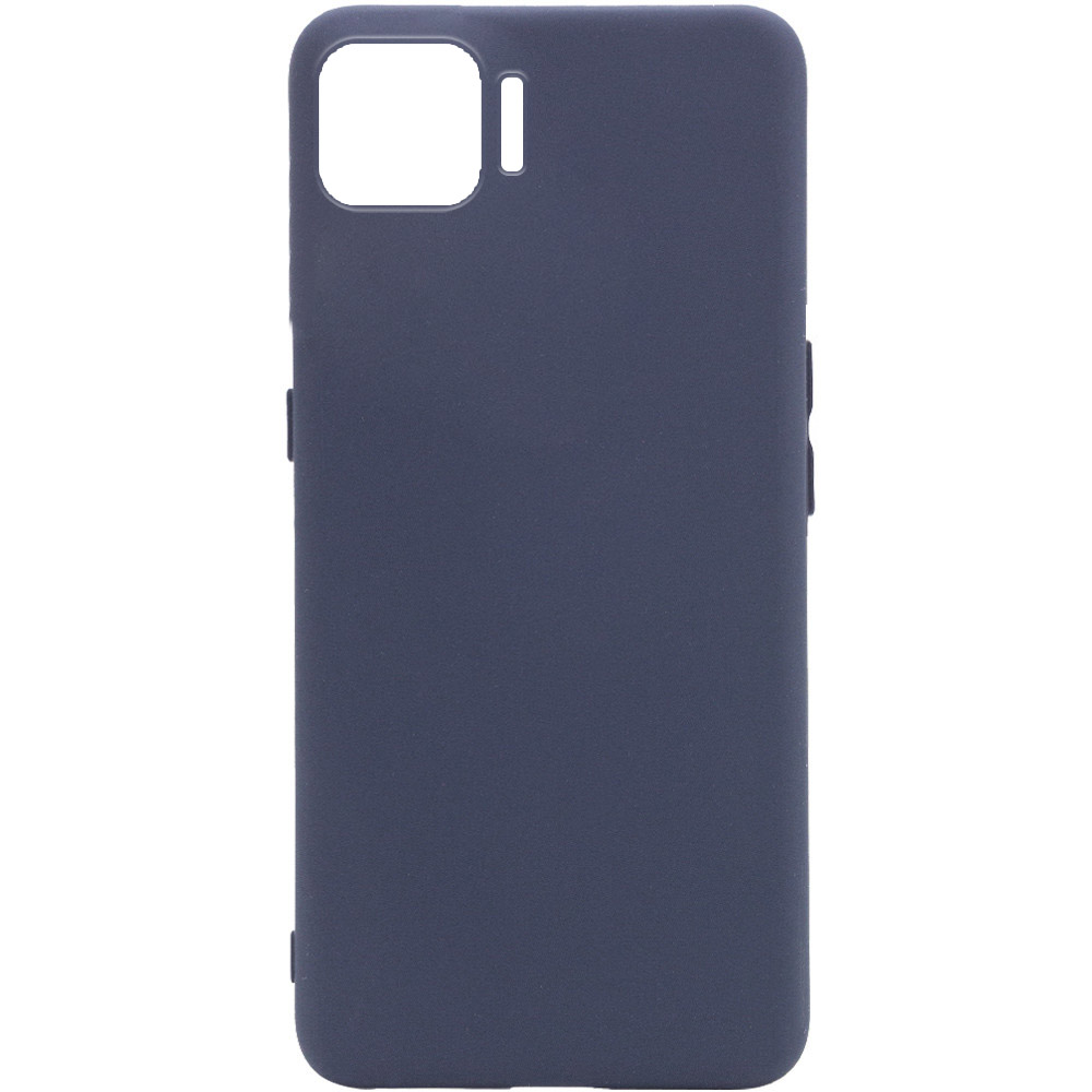Чехол Silicone Cover Full without Logo (A) для Oppo A73 (Синий / Midnight blue)