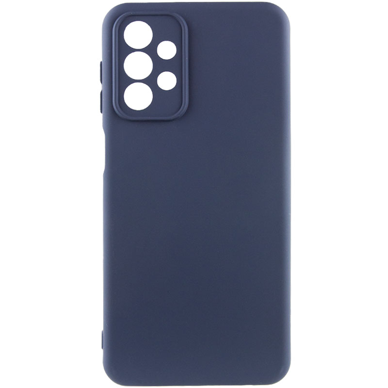 Чехол Silicone Cover Lakshmi Full Camera (AA) для Samsung Galaxy A32 5G / M32 5G (Синий / Midnight Blue)