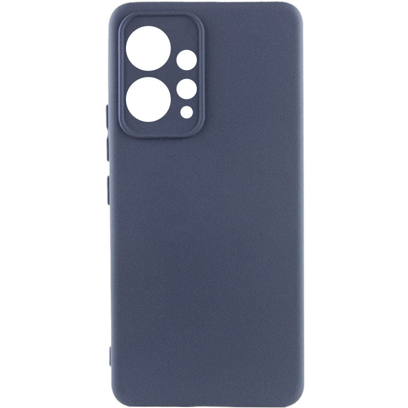 Чехол Silicone Cover Lakshmi Full Camera (AA) для Xiaomi Redmi 12 (Синий / Midnight Blue)