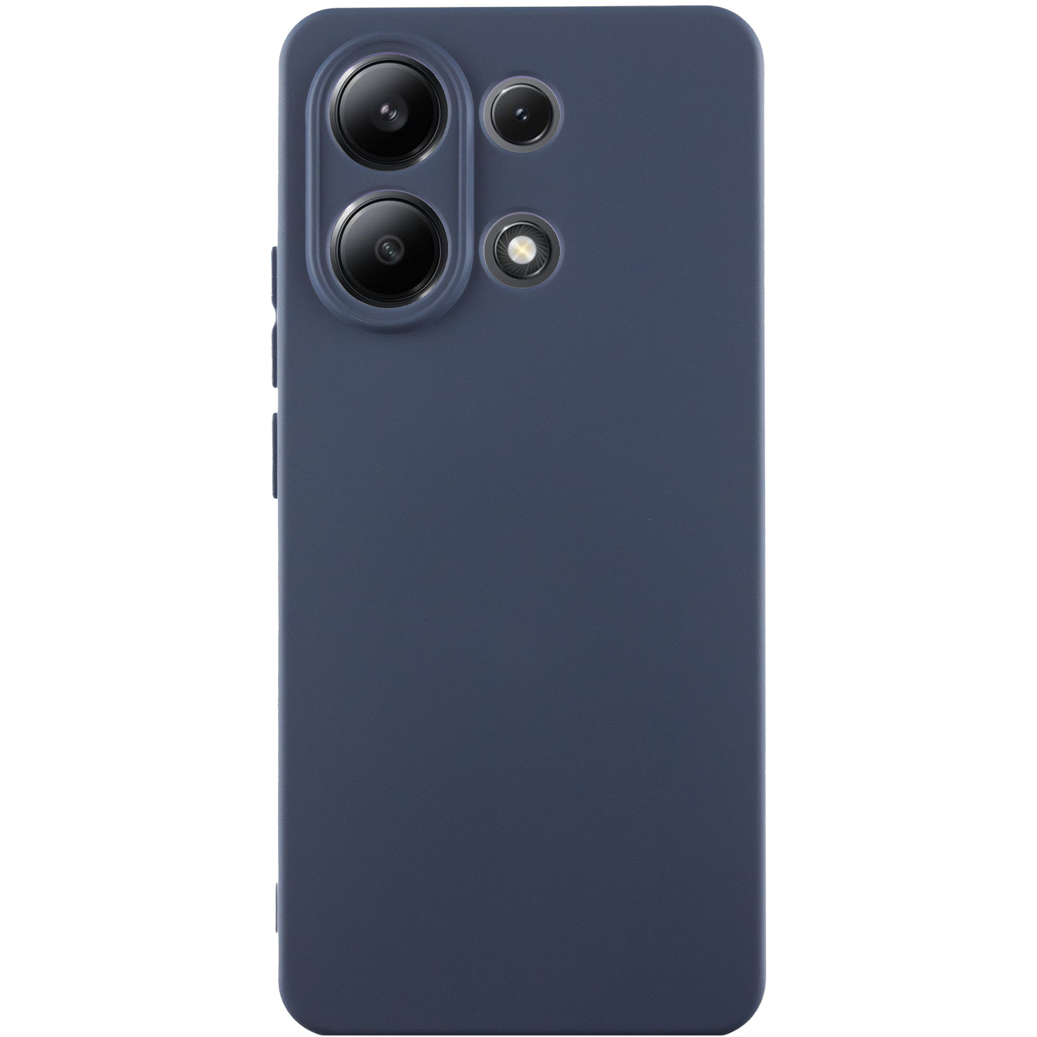 Чехол Silicone Cover Lakshmi Full Camera (AA) для Xiaomi Redmi Note 13 5G (Синий / Midnight Blue)