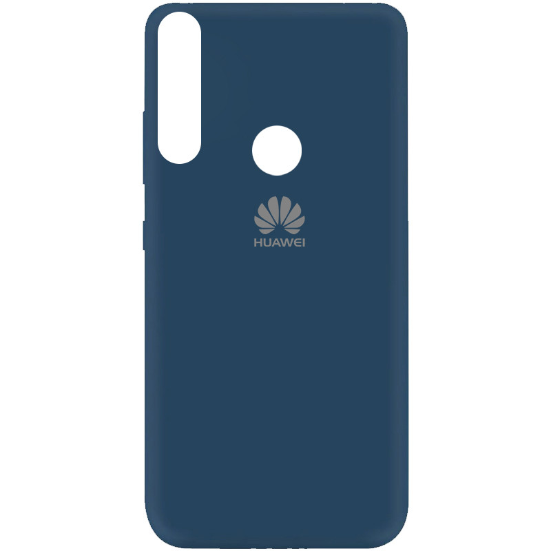 Чехол Silicone Cover My Color Full Protective (A) для Huawei P Smart Z / Honor 9X (Синий / Navy blue)