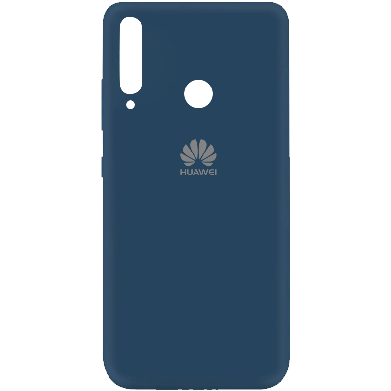 Чохол Silicone Cover My Color Full Protective (A) для Huawei P40 Lite E (Синій / Navy blue)