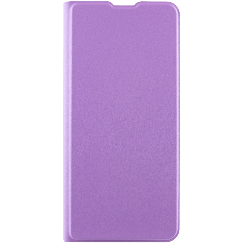 Кожаный чехол-книжка GETMAN Elegant (PU) для Xiaomi Redmi 13 4G / Poco M6 4G (Сиреневый)
