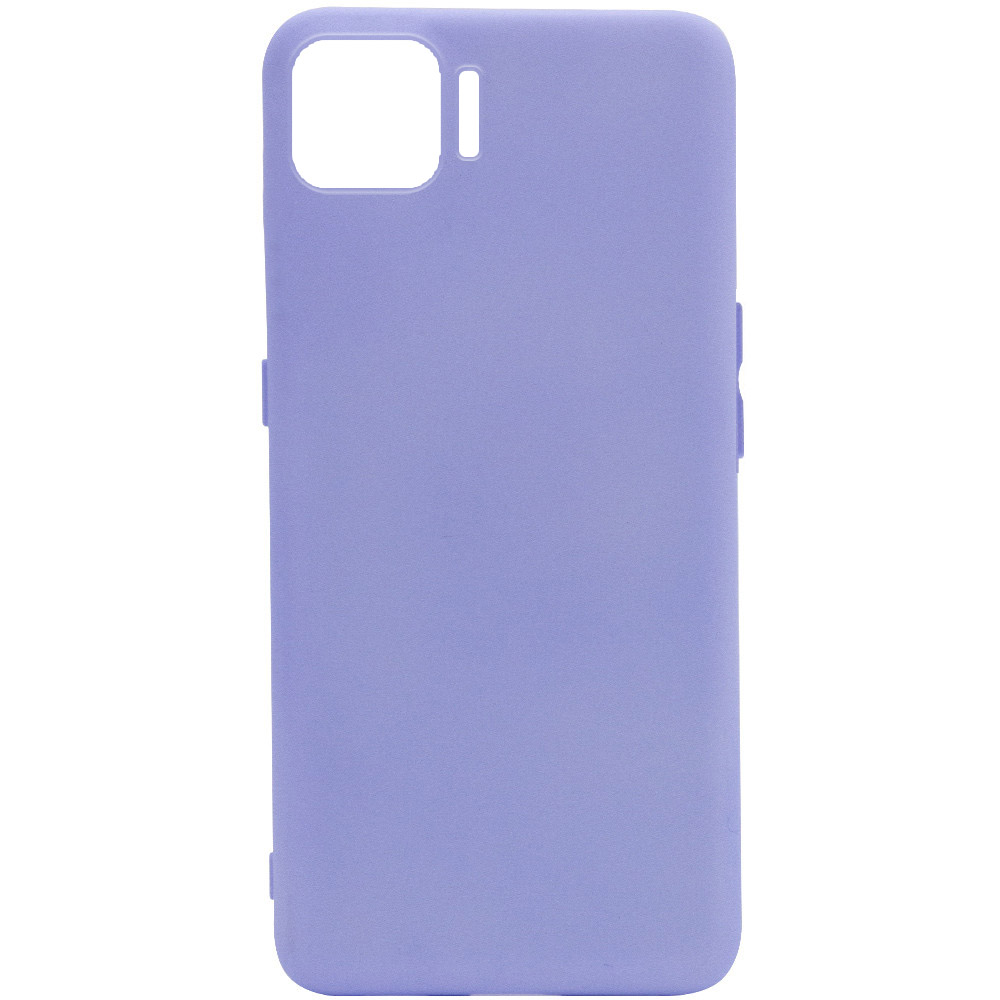 Чехол Silicone Cover Full without Logo (A) для Oppo A73 (Сиреневый / Dasheen)