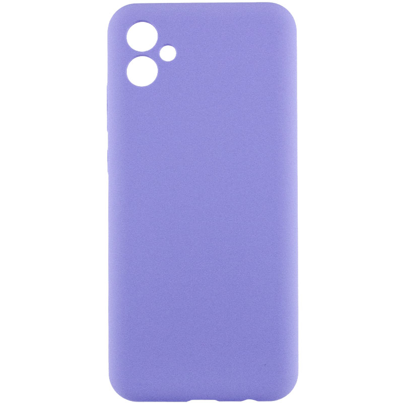 Чохол Silicone Cover Lakshmi Full Camera (AAA) для Samsung Galaxy A05 (Бузковий / Dasheen)