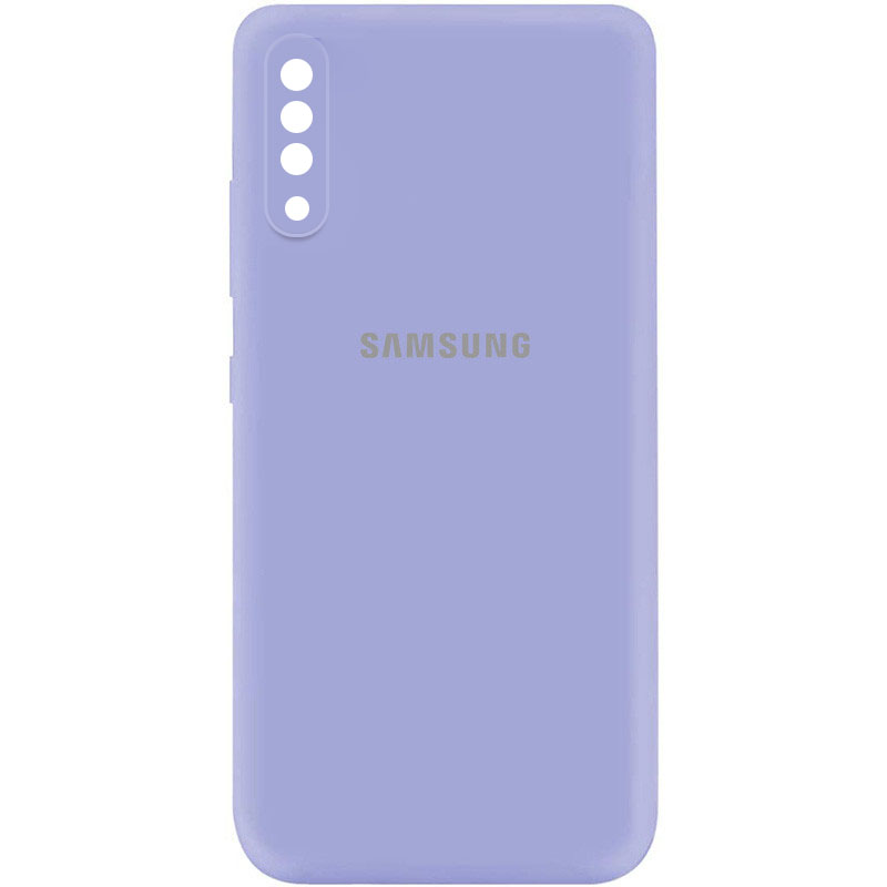 Чехол Silicone Cover My Color Full Camera (A) для Samsung Galaxy A30s (Сиреневый / Dasheen)