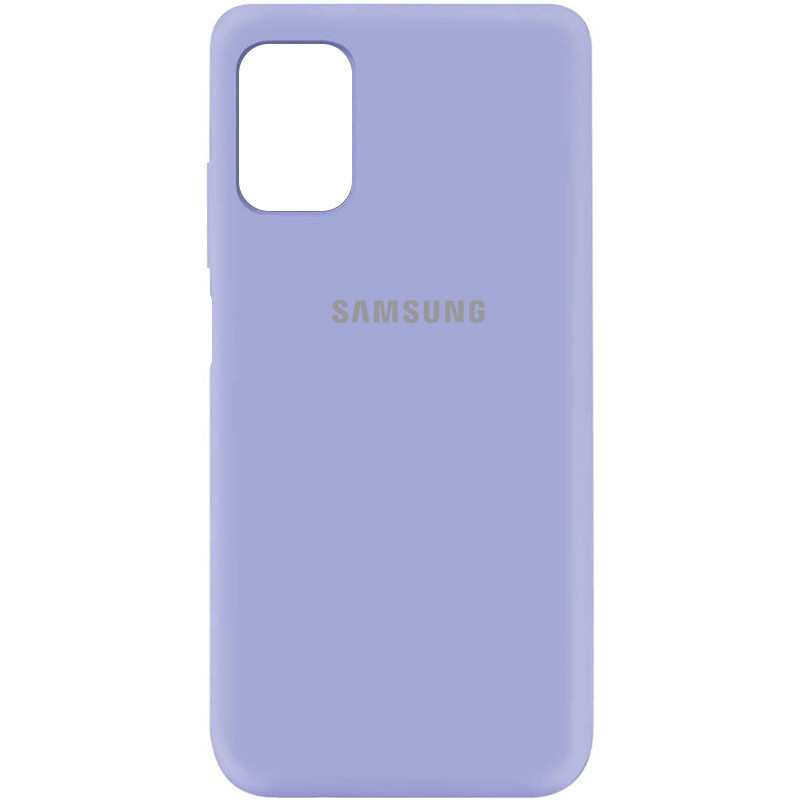 Чехол Silicone Cover My Color Full Protective (A) для Samsung Galaxy M31s (Сиреневый / Dasheen)