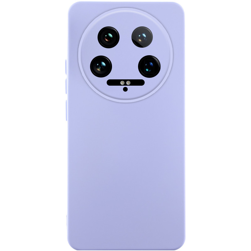 Чохол Silicone Cover Lakshmi Full Camera (AA) для Xiaomi 14 Ultra (Бузковий / Dasheen)