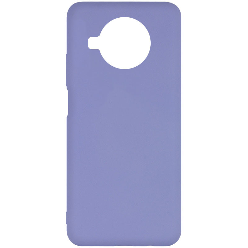 Чехол Silicone Cover Full without Logo (A) для Xiaomi Mi 10T Lite / Redmi Note 9 Pro 5G (Сиреневый / Dasheen)