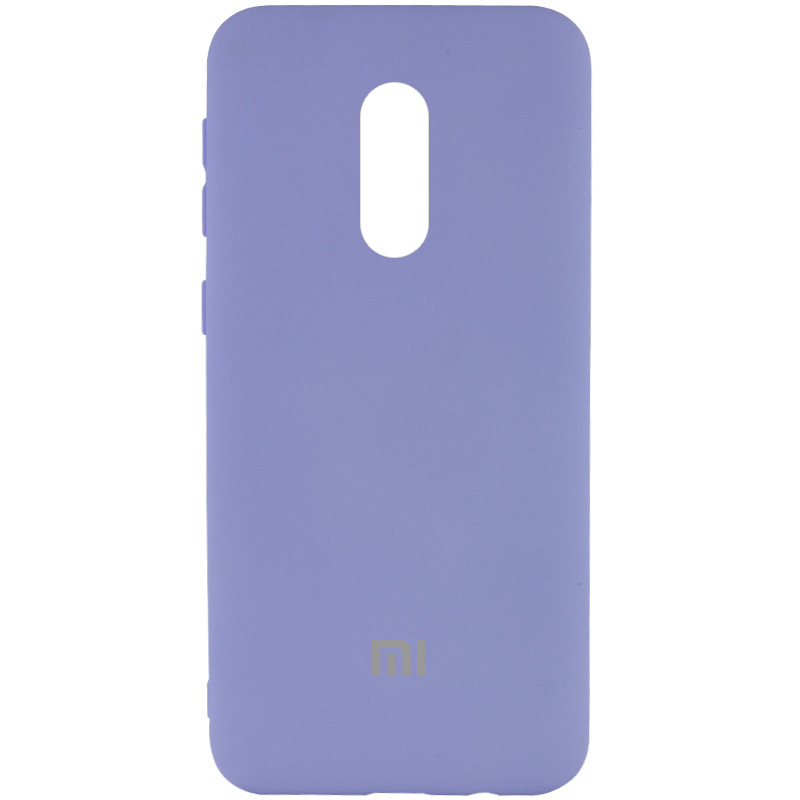 Чехол Silicone Cover My Color Full Protective (A) для Xiaomi Redmi Note 4X (Сиреневый / Dasheen)