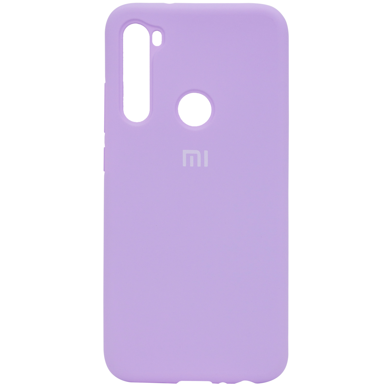 Чехол Silicone Cover Full Protective (AA) для Xiaomi Redmi Note 8T (Сиреневый / Dasheen)