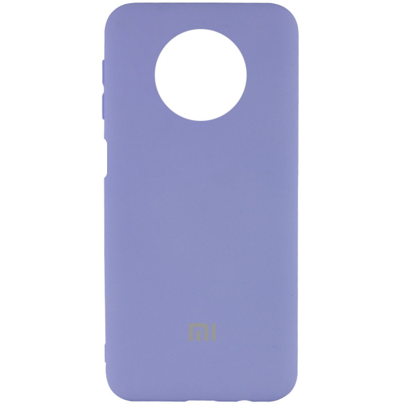 Чехол Silicone Cover My Color Full Protective (A) для Xiaomi Redmi Note 9T (Сиреневый / Dasheen)