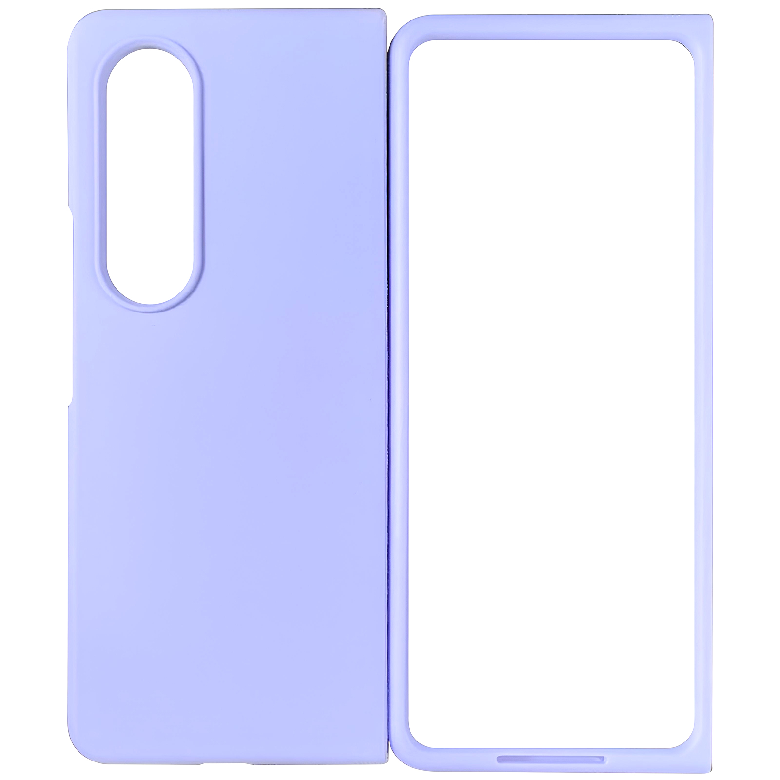 Чехол Foldables Silicone Cover Lakshmi (AAA) для Samsung Galaxy Z Fold5 (Сиреневый / Dasheen)