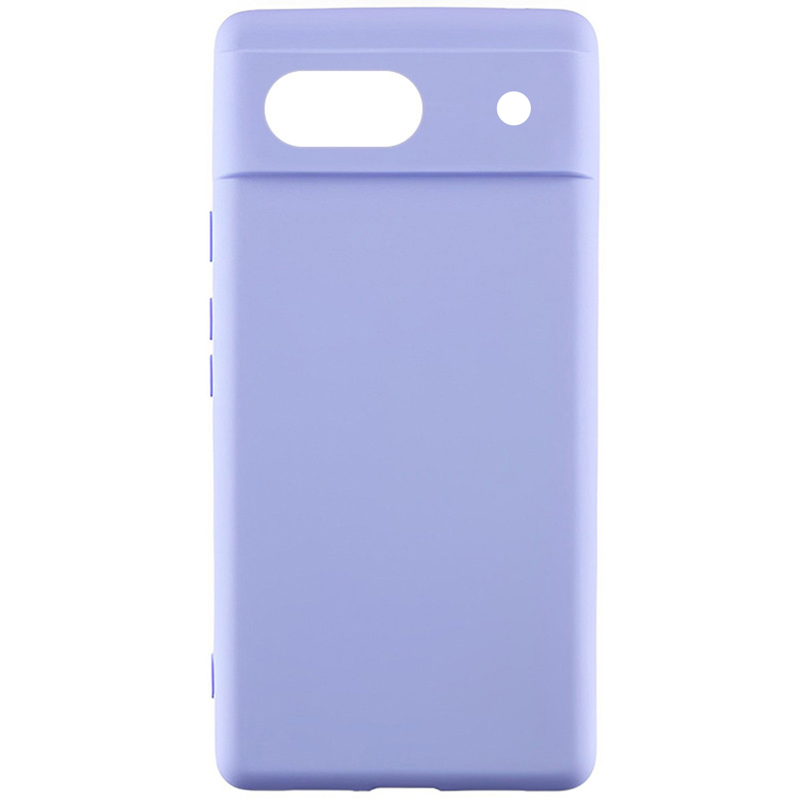 Чехол TPU GETMAN Liquid Silk Full Camera для Google Pixel 6 (Сиреневый / Light purple)