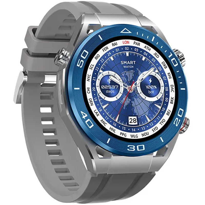 Смарт-годинник Hoco Smart Watch Y16 Smart sports watch (call version) (Silver)