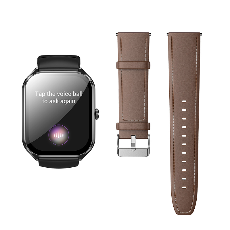 Смарт-часы Hoco Smart Watch Y28 AMOLED Smart sports watch (call version) (Black)