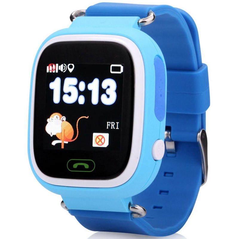 Смарт-часы Smart Baby Watch Q90 (Голубой)